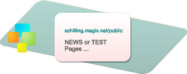 schilling.magix.net/public  NEWS or TEST  Pages ...
